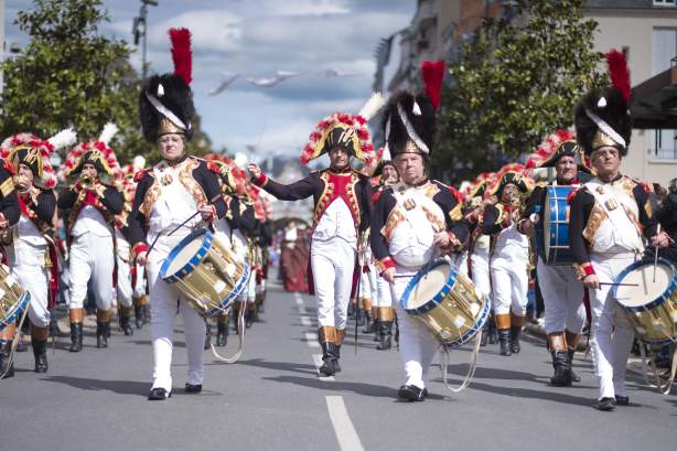 Parade for Napoleon III celebrations