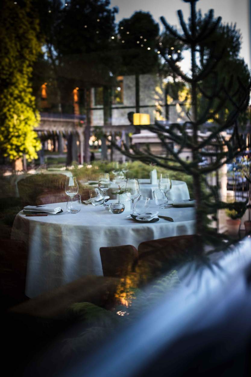Table du restaurant Jacques Decoret, Restaurant Gastronomique Vichy