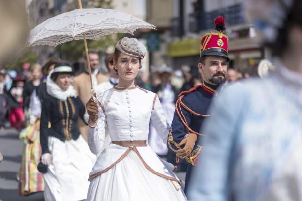 Parade for Napoleon III celebrations