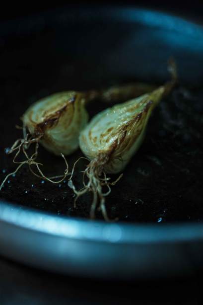 Cooked onions