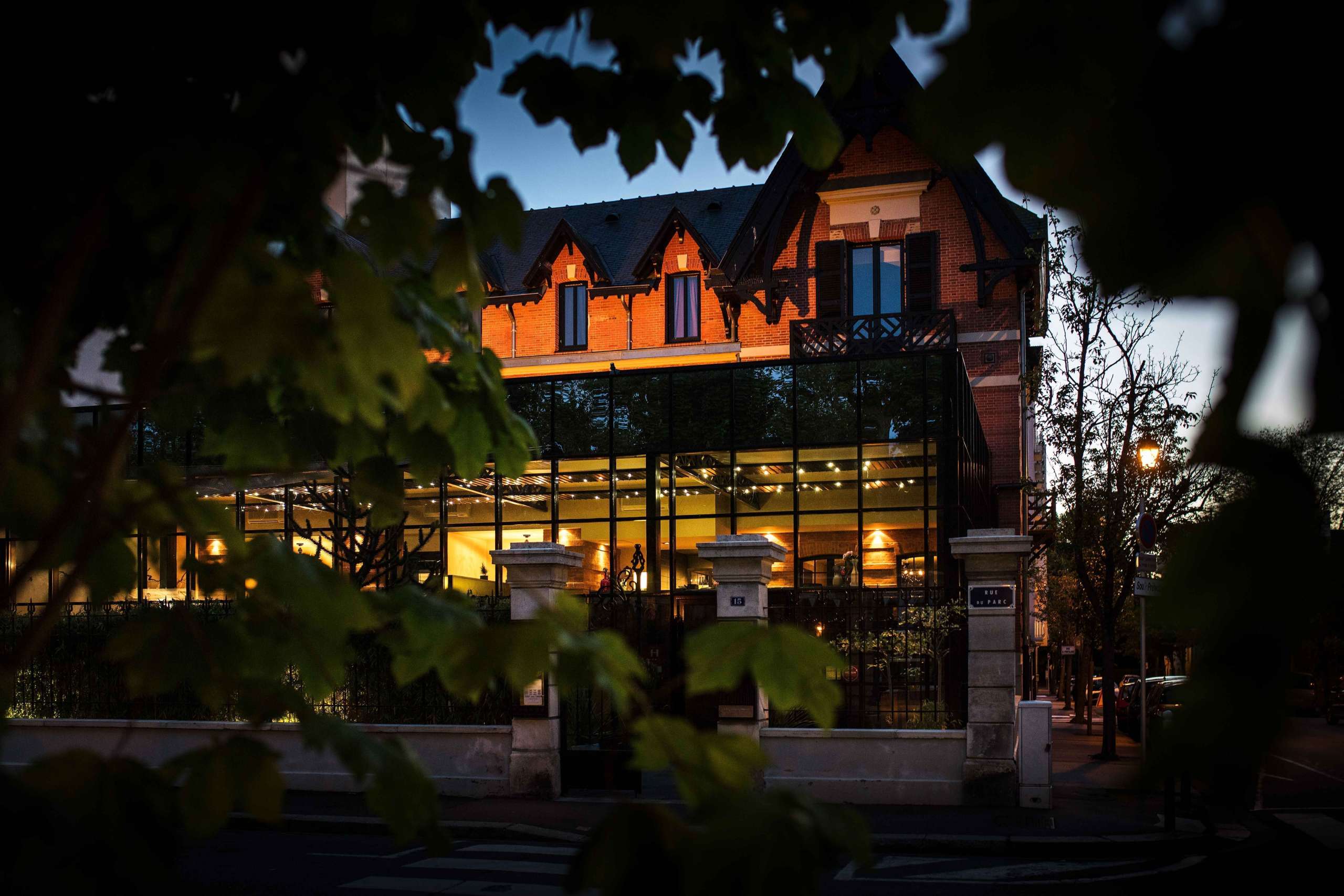 Vue Extérieur, Restaurant Hotel Vichy, Allier en Auvergne